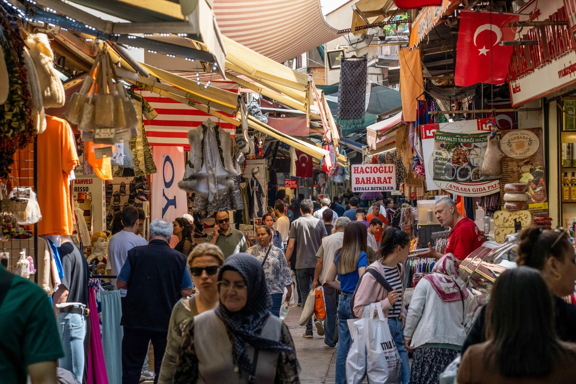 کاهش ۴۴.۳۸ درصدی تورم سالانه ترکیه