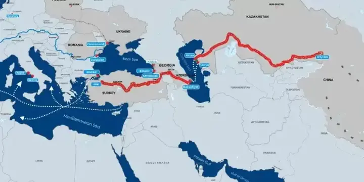 سرمایه گذاری در کریدور میانی/ بهبود ارتباط زمینی با اتحادیه اروپا