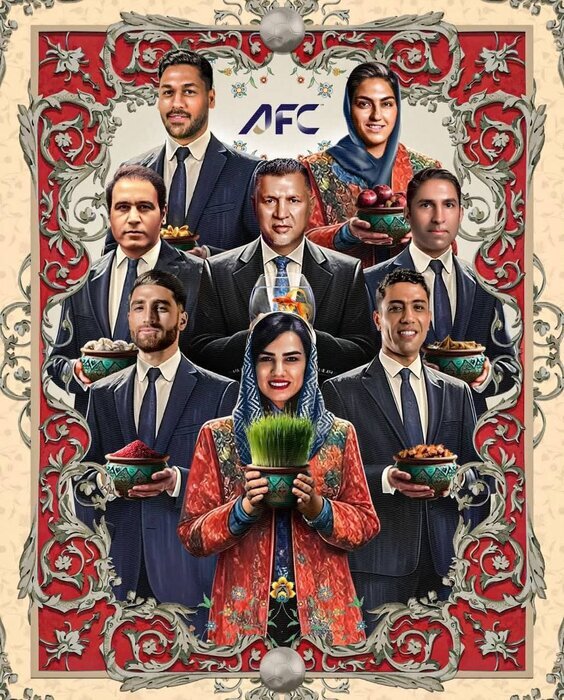 اعتراض باشگاه استقلال به پوستر نوروزی AFC اعتراض باشگاه استقلال به پوستر نوروزی AFC