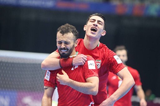 فوتسال ایران بر بام آسیا ایستاد