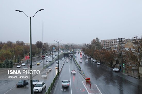 پیش‌بینی بارش باران در اغلب استان‌های کشور تا پایان هفته جاری