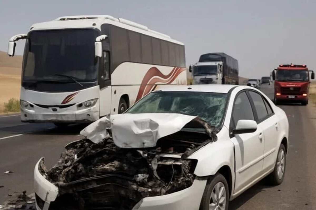 فوت ۸۷ زائر اربعین در تصادفات جادهای استانهای مرزی