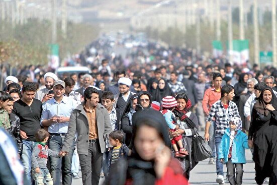 افزایش ۱۱ برابری جمعیت شهری ایران در ۶۸ سال گذشته