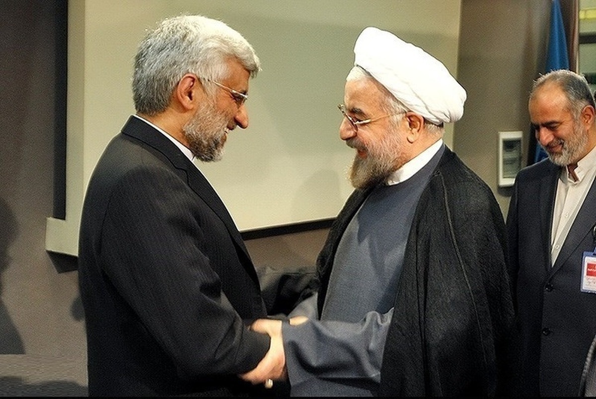 فرار سعید جلیلی از مناظره با حسن روحانی