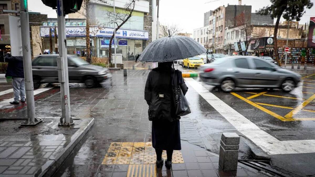 ورود سامانه بارشی به کشور از پنجشنبه (۸ آبان ۱۴۰۴)
