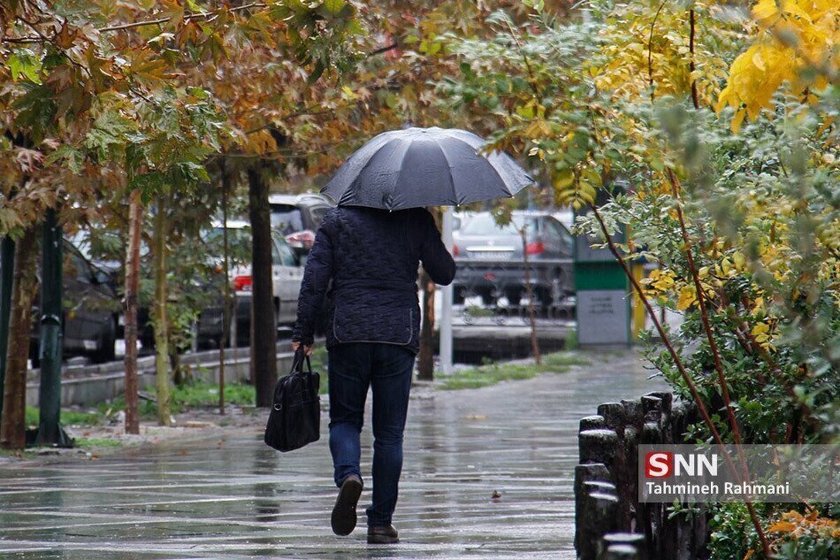 آغاز بارش‌ها از دوشنبه (۱۰ آذر ۱۴۰۴) در کشور