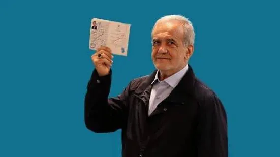 دکتر پزشکیان رأی خود را به صندوق انداخت