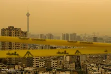 میانگین کیفیت هوای تهران / اعلام وضعیت نارنجی