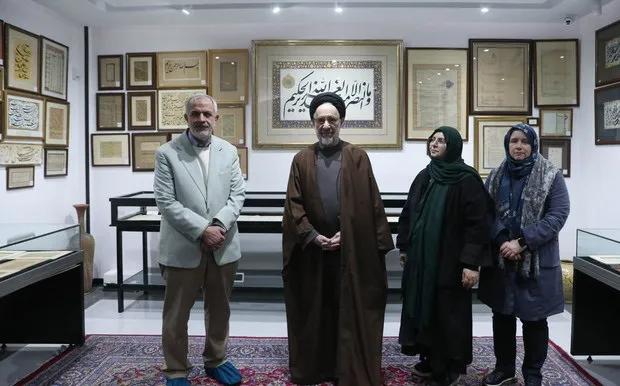 دیدار سید محمد خاتمی از خانه موزه زنده یاد دکتر حسن حبیبی