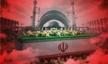 پذیرایی موکب بانک شهر از عزاداران مراسم وداع با رهبر شهید انقلاب اسلامی