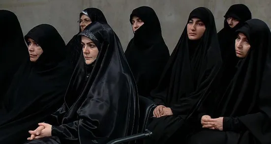 حضور زهرا پزشکیان در مراسم تنفیذ رئیس جمهور منتخب