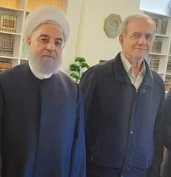 حضور حسن روحانی در مراسم تنفیذ رئیس&zwnj;جمهور+فیلم