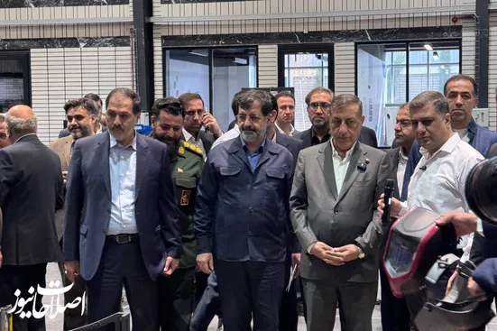 کارخانه تجهیز صنعت ربات آرکا با حضور قائم&zwnj;پناه افتتاح شد