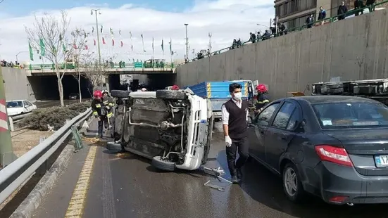 ثبت بیش از یک&zwnj; میلیون و ۳۵۰ هزار تخلف حادثه&zwnj;ساز در پایتخت از ابتدای سال