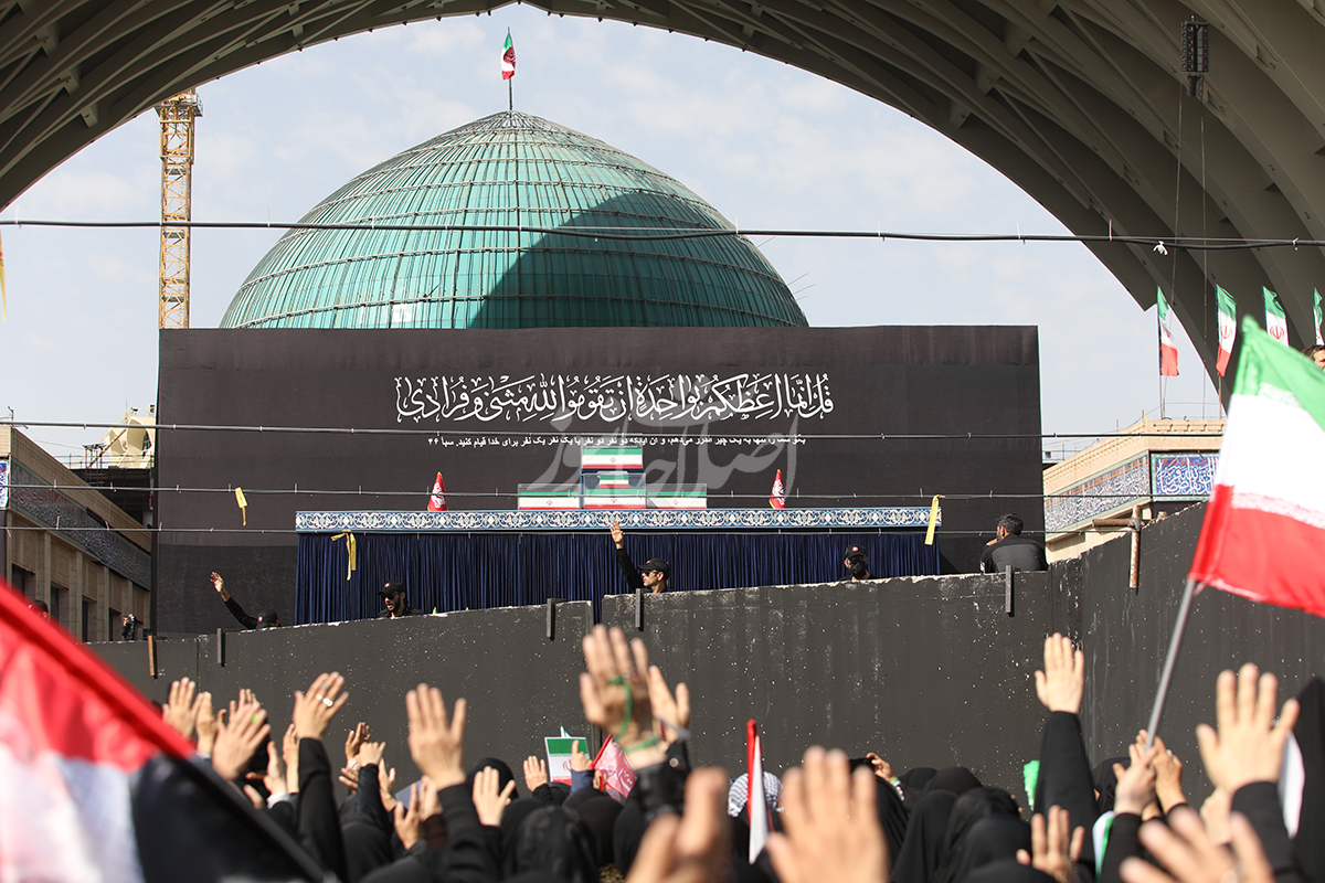 مراسم وداع با حضرت آیت‌الله سیدعلی خامنه‌ای(ره)