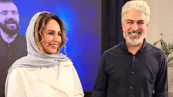 ژست عاشقانه مهدی پاکدل و رعنا آزادی&zwnj;ور+عکس