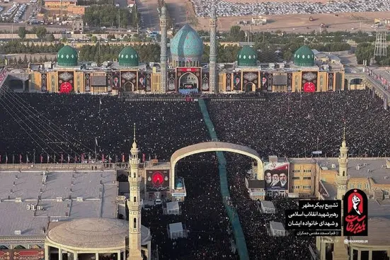 وداع تاریخی مردم قم با پیکر رهبر شهید انقلاب؛ بدرقه به نجف، کربلا و مشهد