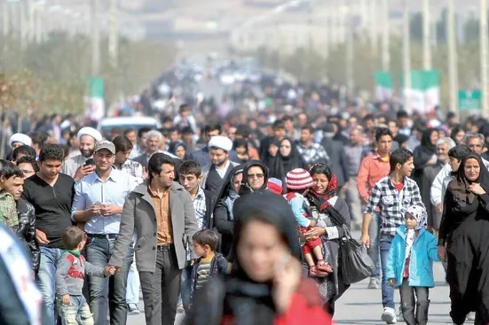 افزایش ۱۱ برابری جمعیت شهری ایران در ۶۸ سال گذشته