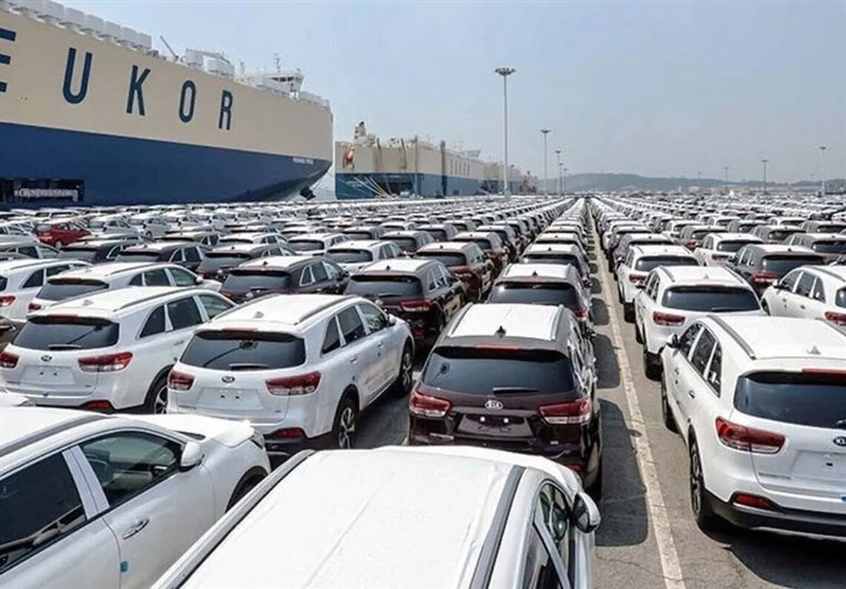 سهم ۱۰ درصدی خودرو‌های وارداتی از بازار