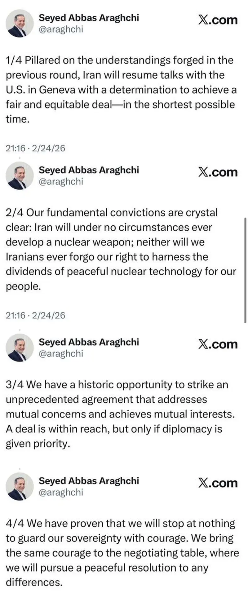 اگر دیپلماسی اولویت باشد، توافق ممکن است