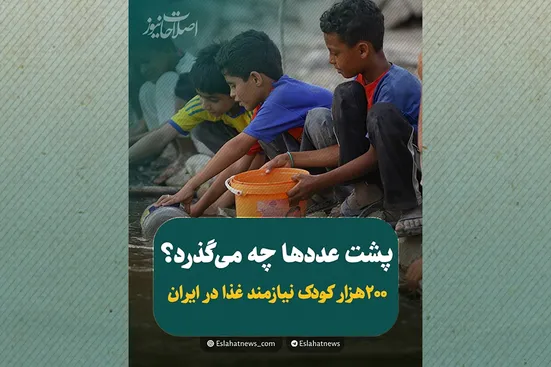 ۲۰۰ هزار کودک در کشور نیازمند حمایت تغذیه&zwnj;ای
