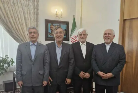 قاب جدید ظریف، عارف، قائم پناه و طیب&zwnj;نیا