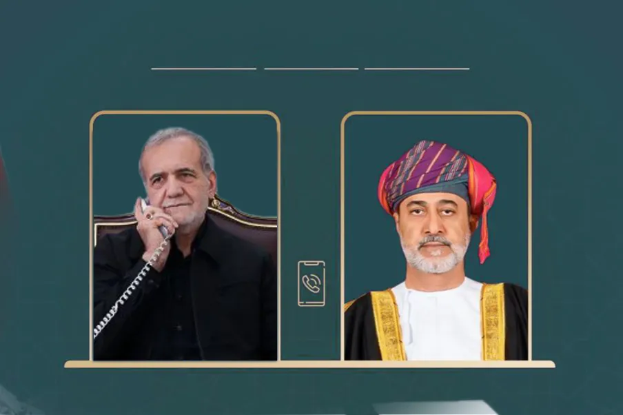 گفتگوی تلفنی مسعود پزشکیان با سلطان عمان درباره مسائل منطقه