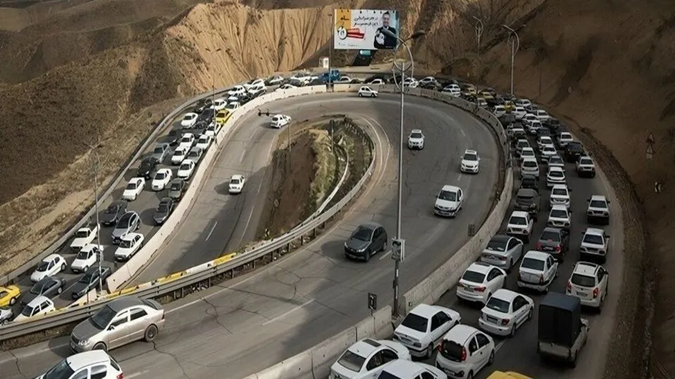 آخرین گزارش‌ها از ترافیک جاده های چالوس و فیروزکوه