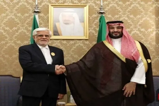 دیدار دکتر عارف با بن&zwnj;سلمان در حاشیه اجلاس سازمان همکاری&zwnj; اسلامی