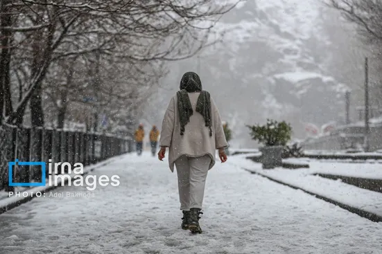 صدور هشدار نارنجی در پی پیش&zwnj;بینی سرما برای ۲۳ استان