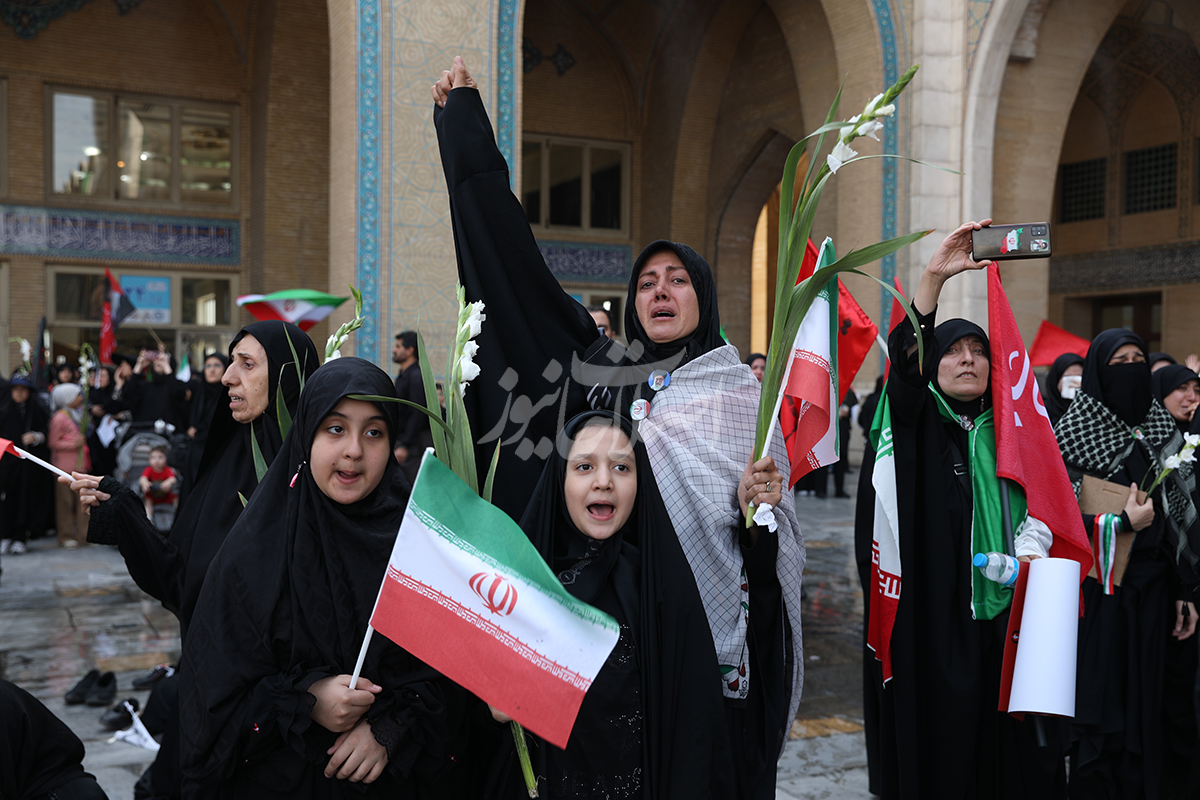 مراسم وداع با حضرت آیت‌الله سیدعلی خامنه‌ای(ره)