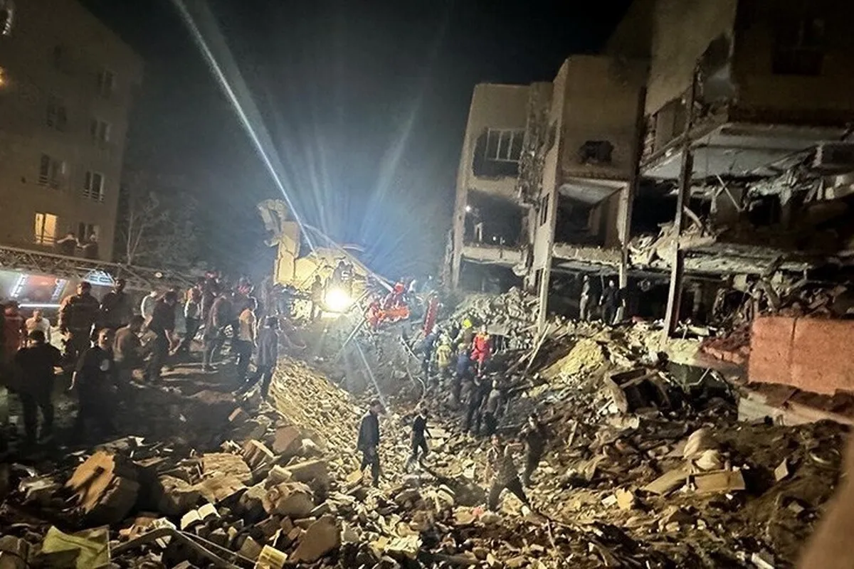تولید حدود ۱۵۰ هزار تُن نخاله و آوار جنگی در پی حمله اسرائیل به ایران، تنها در تهران