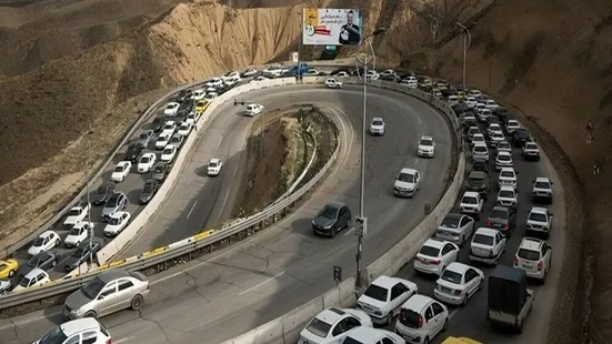 آخرین گزارش&zwnj;ها از ترافیک جاده های چالوس و فیروزکوه