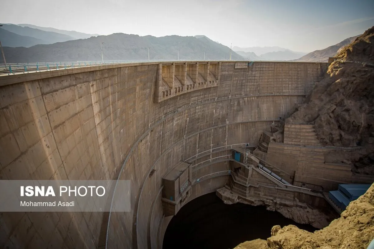 افزایش ۲۱ درصدی ورود آب به سد‌ها/۵۹ درصد سد‌ها خالی است