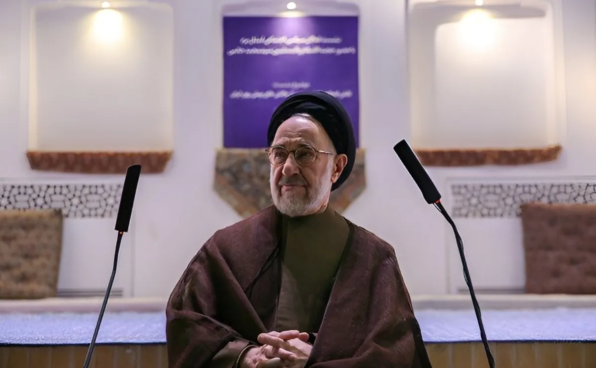  تکرار می‌کنم  خاتمی، بعضی مشکلات کشور را حل کرد