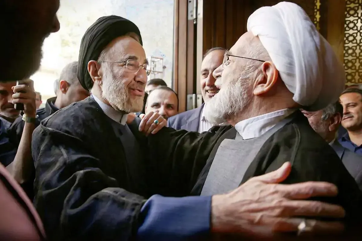 دیدار بزرگان در جماران