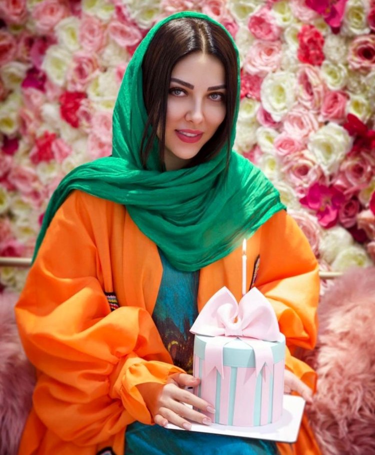 لباس زیبای لیلا اوتادی در جشن تولد عجیب