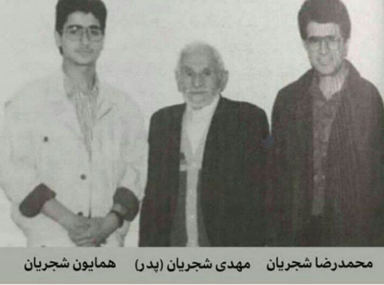 تصویری از استاد محمدرضا شجریان و پدرشان