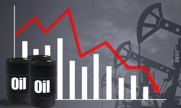 کاهش قیمت نفت خام برنت در کمتر از یک روز